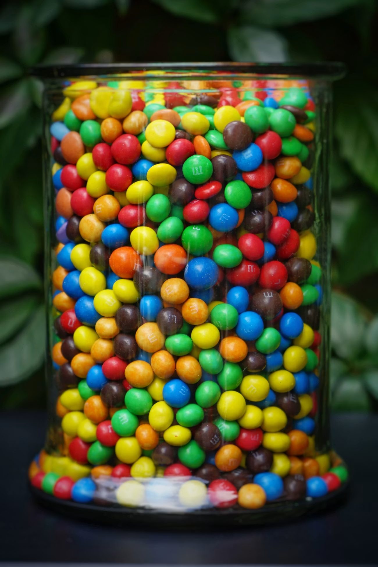Frasco de doces coloridos para eventos de empresa